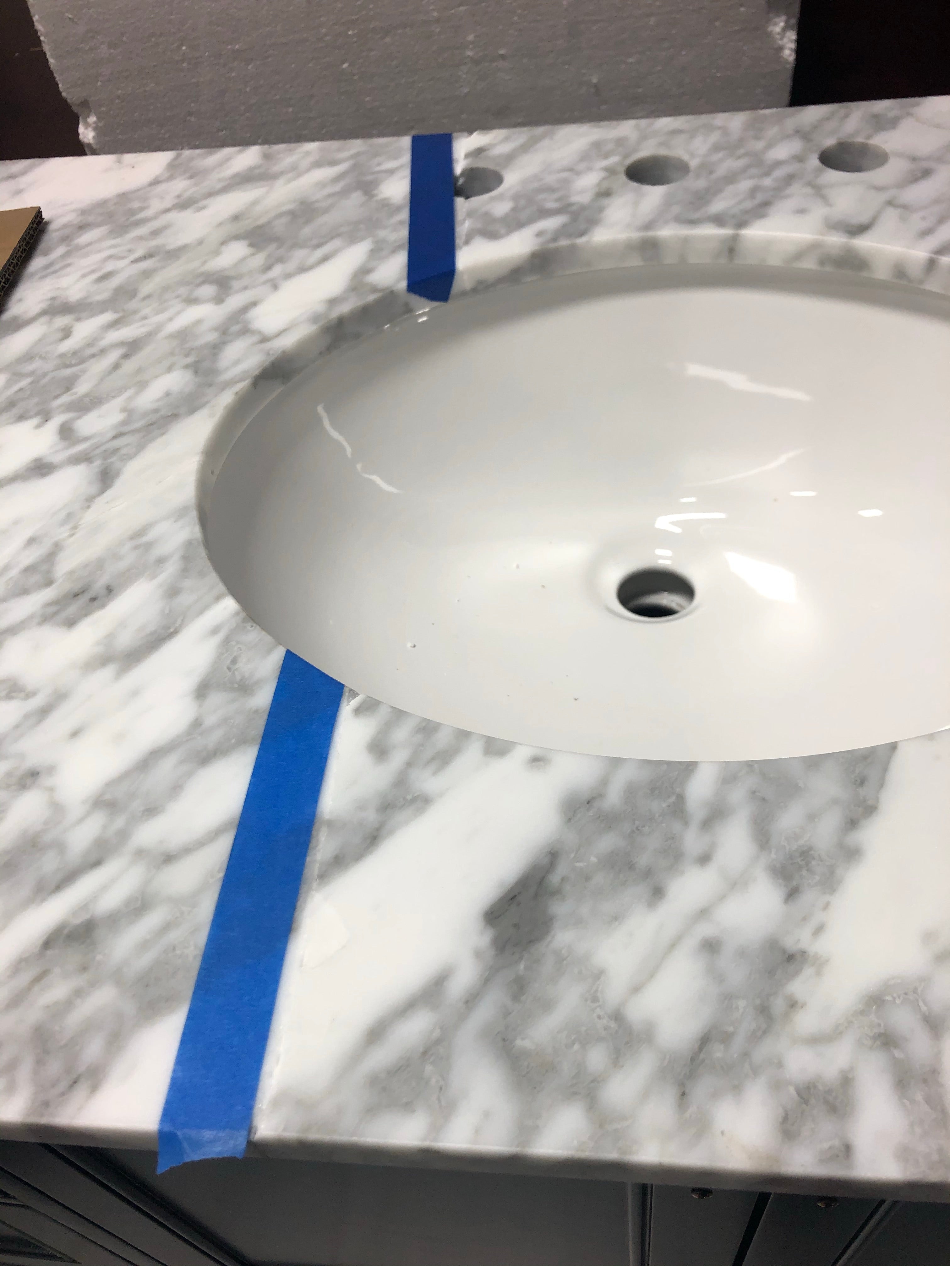 72" Double Bathroom Vanity, Black