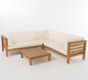(Set of 2) Teak Corner Outdoor Chairs CG750