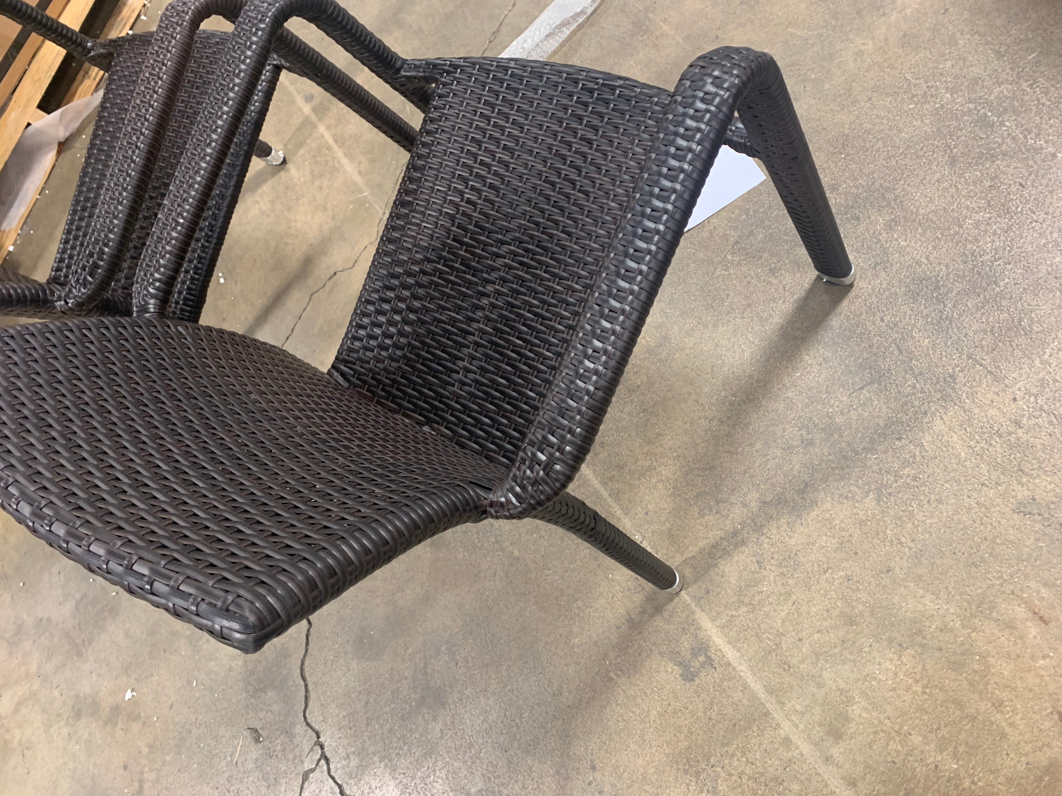 Blakely Stacking Patio Dining  Chair (Set of 2)