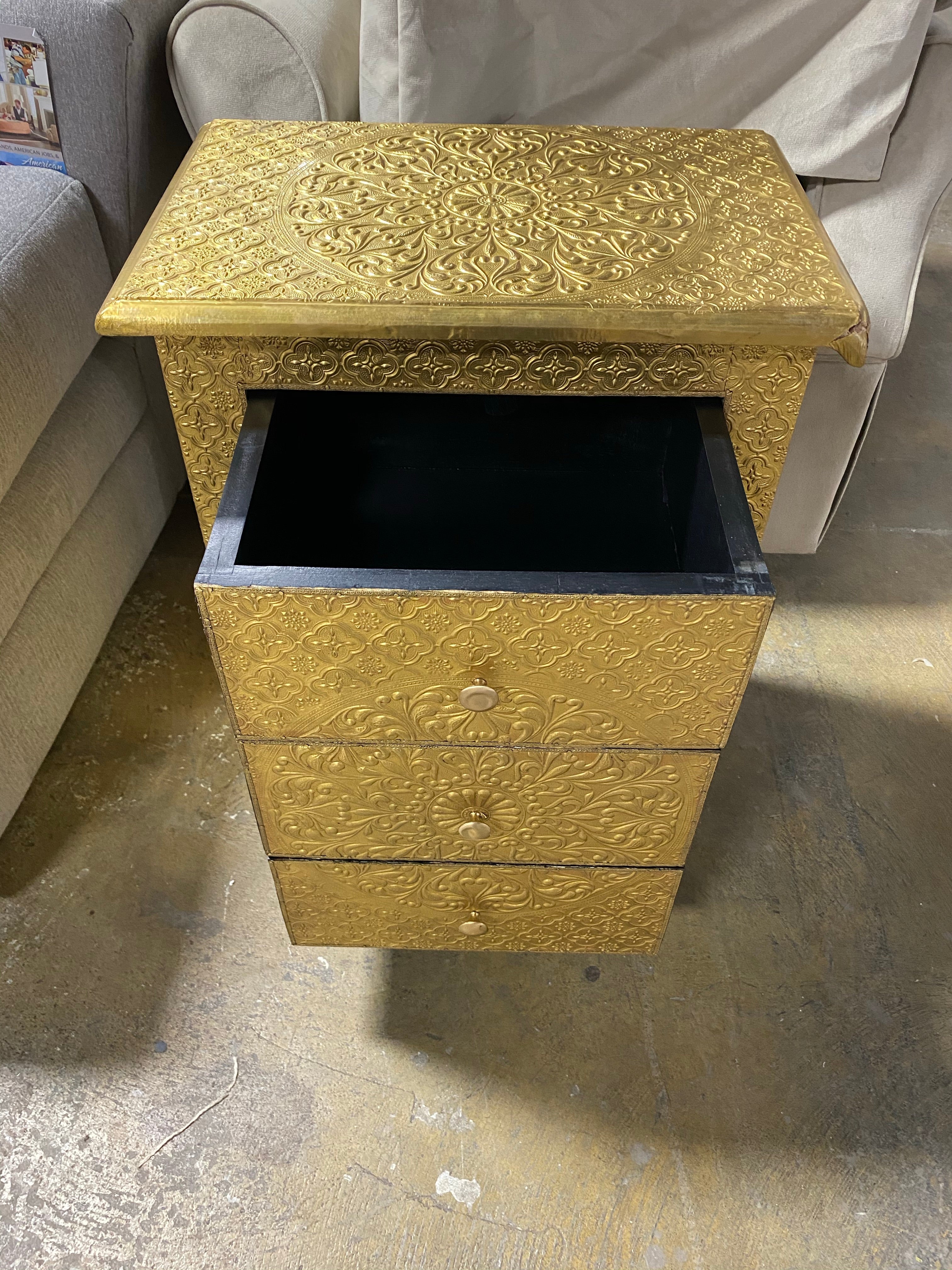 Bartolmeu 3-Drawer Nightstand *As Is*
