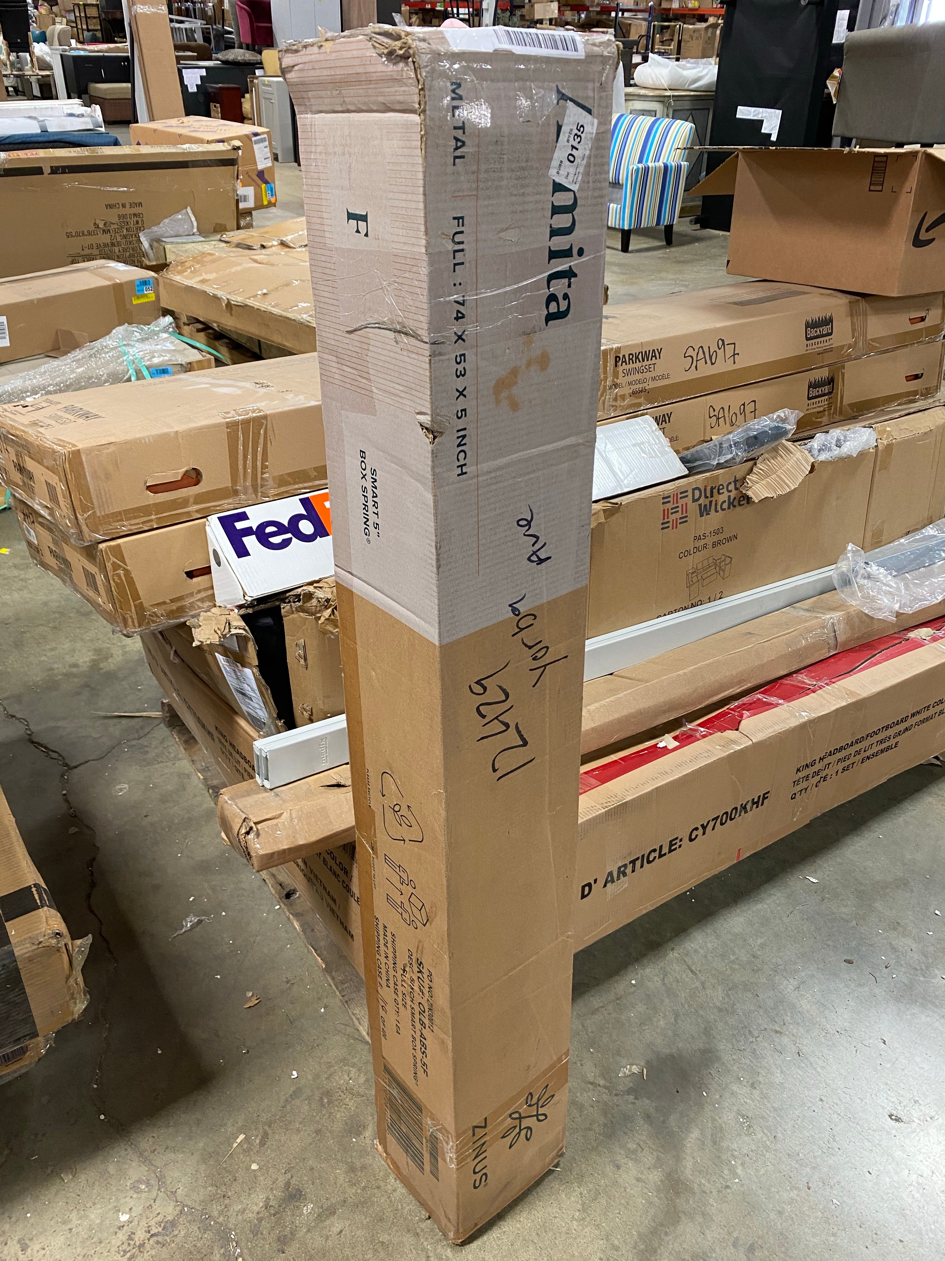 Wayfair Basics Metal Box Spring - Full  #SA736