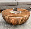 Load image into Gallery viewer, Beliveau Solid Wood Drum Coffee Table CG926