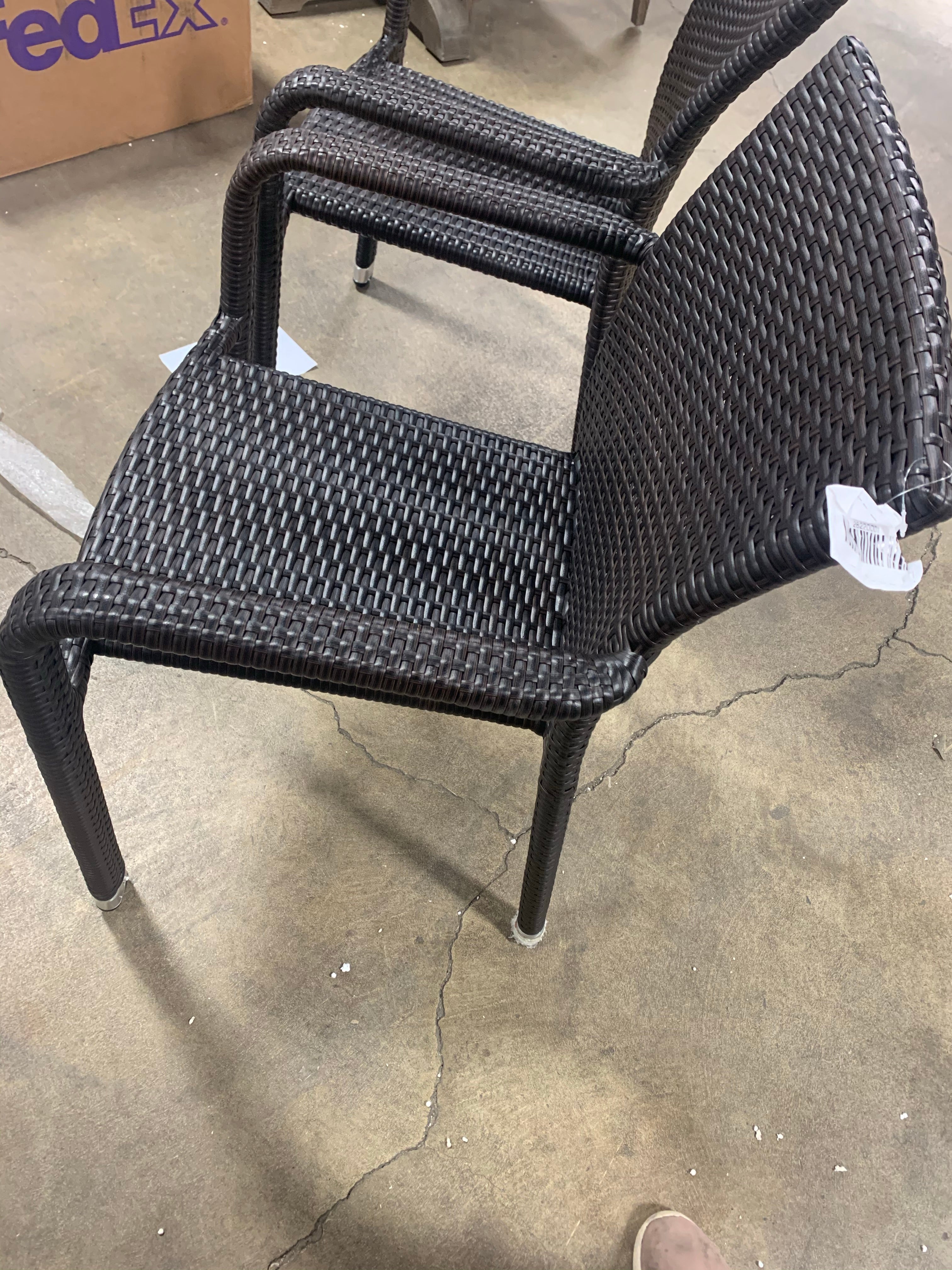 Blakely Stacking Patio Dining  Chair (Set of 2)