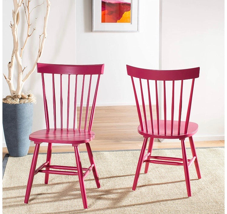 (Set of 2) Parker Chairs, Pink CG239