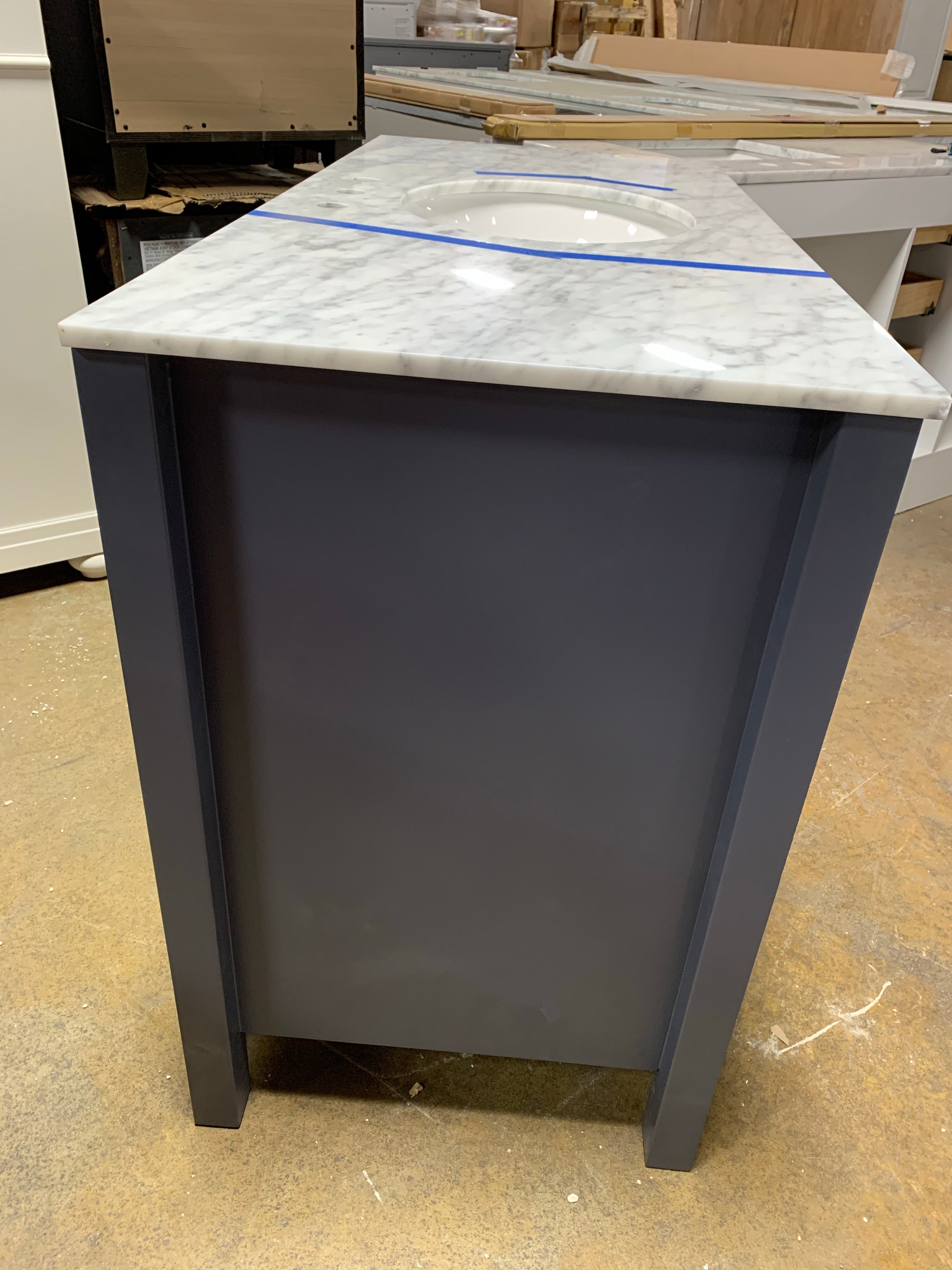 48" Grey Single Vanity