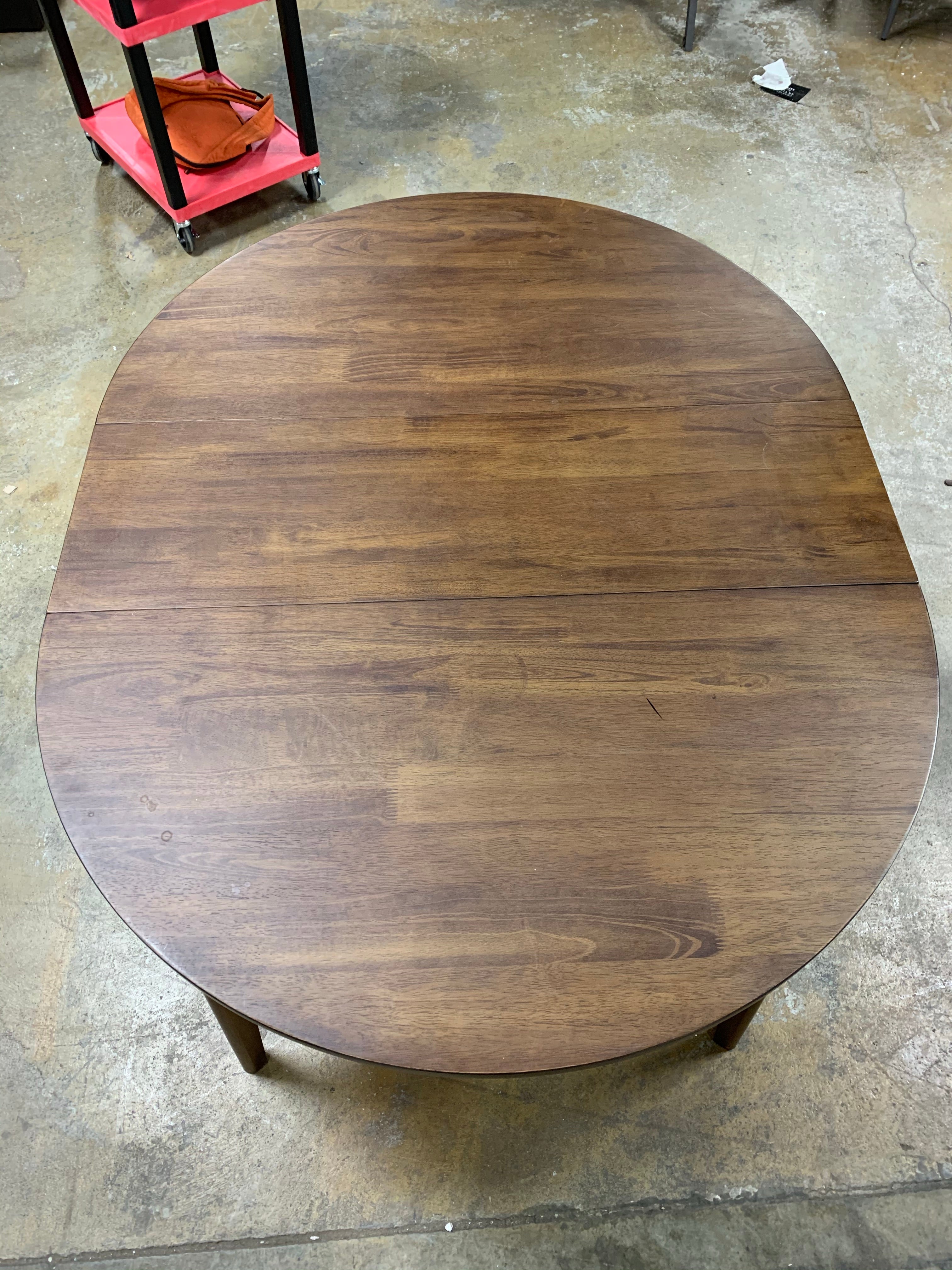 52" Wood Dining Table *As Is*