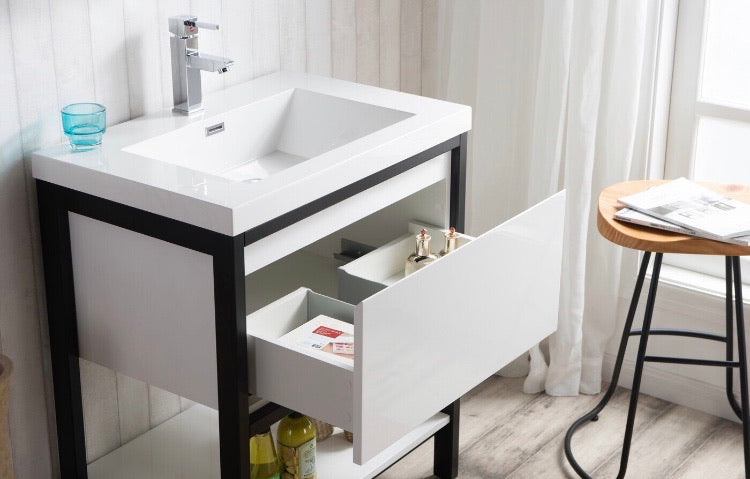 35" Sandra Single Bathroom Vanity *NO vanity top*