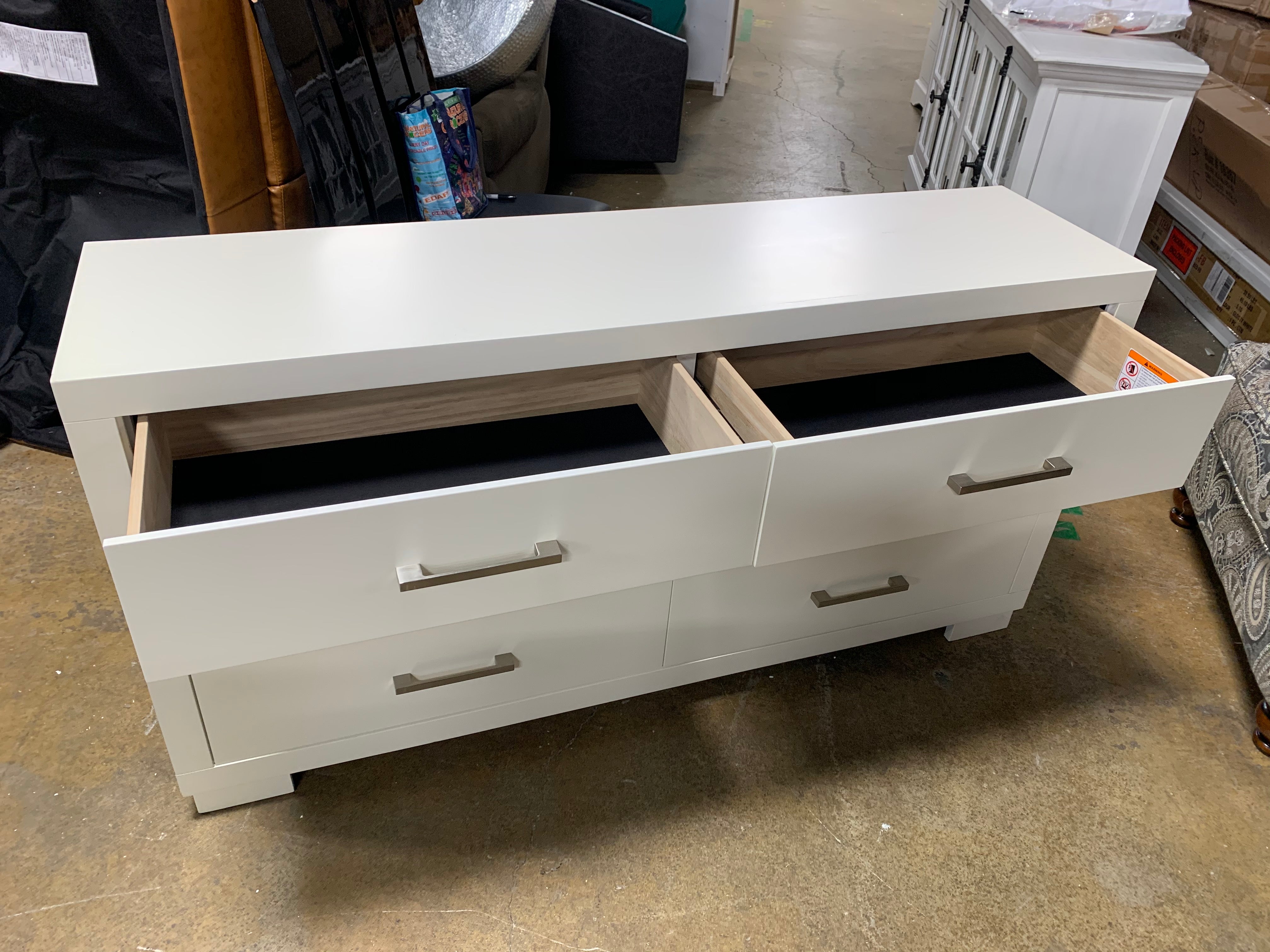 Coastal Fine Furniture "Jessica" 6 Drawer Double Dresser