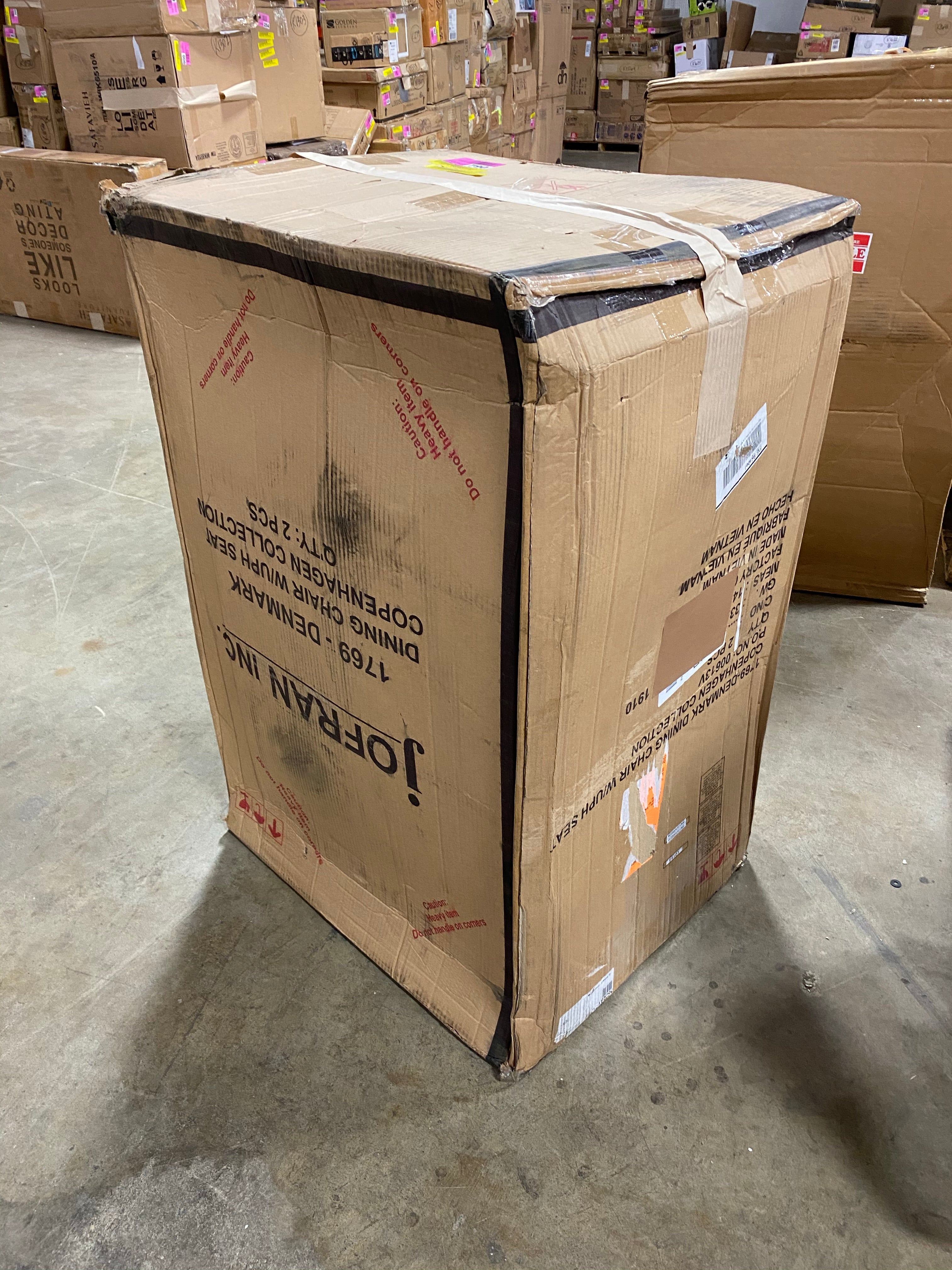 Holzman Slat Back Armchairs in Gray (Set of 2)  #SA394