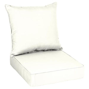 Outdoor Sunbrella Seat/Back Cushion, White 7003