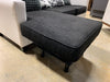Newburg Latitude Black & White Sofa *As Is*