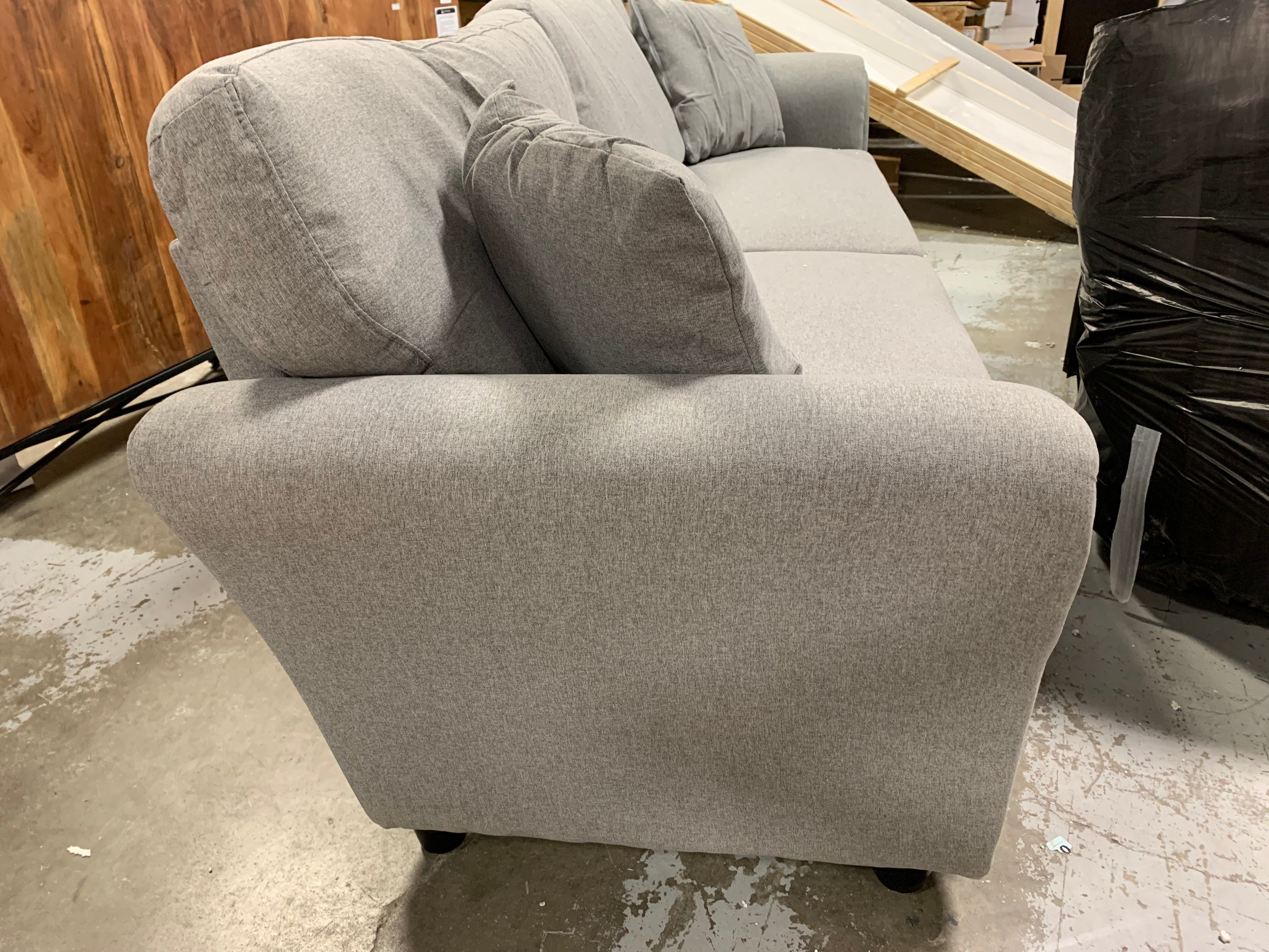 85" Sofa Modern Upholstered Linen