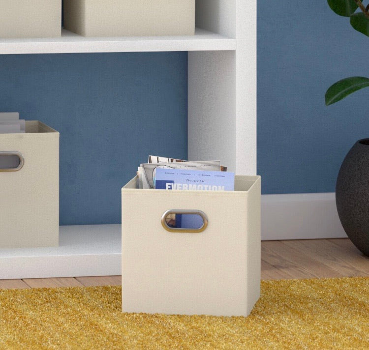 (Set of 6) Open Fabric Bins CG1068