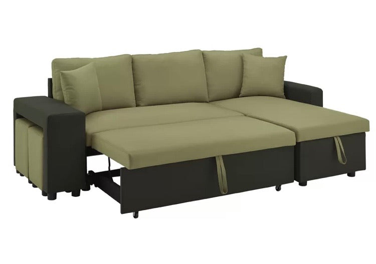 Niwot 92.5" Reversible Sleeper Sofa & Chaise CG1931 (2 Boxes)
