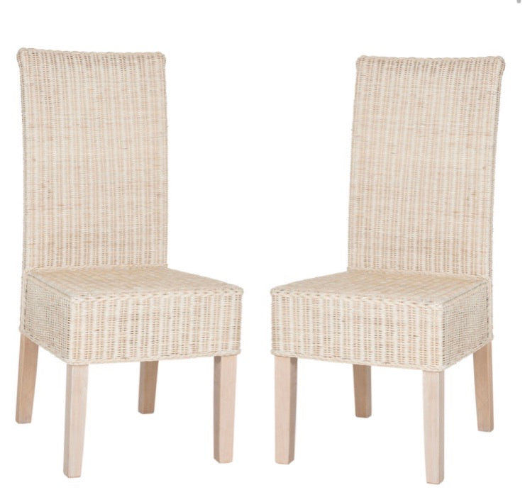 (Set of 2) Arjun Dining Chairs Off White CG853