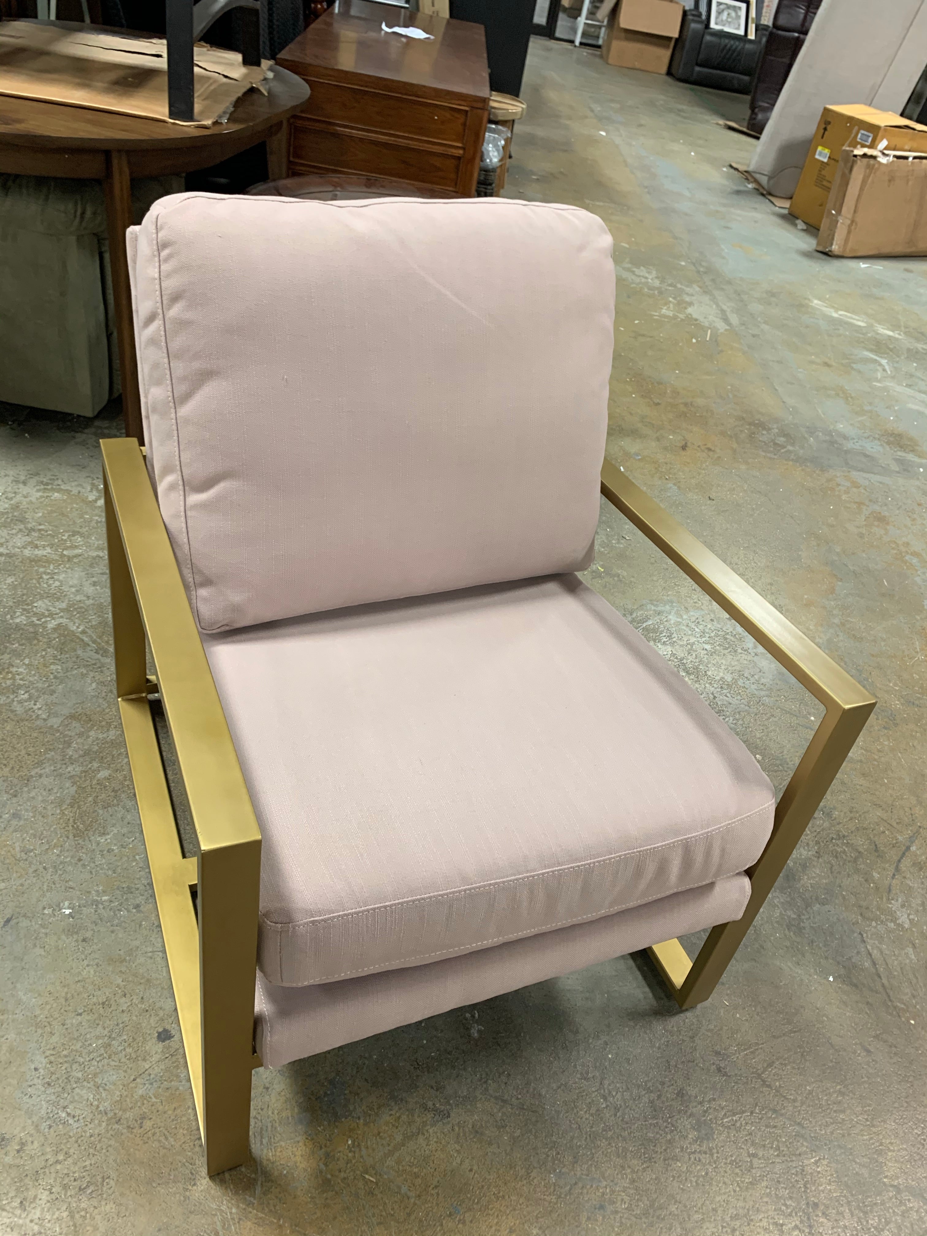 Blush Pink Armchair