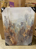 'Forest Lights' Acrylic Painting Print on Wrapped Canvas  #SA612