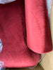 Burgundy Celeste Wingback Chair  #SA1044