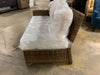 Bradenton Outdoor Wicker Sectional Left Corner Loveseat with Cushions (No Covers)