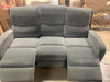 Louis 72.5 in. Grey Velvet 3-Seater Lawson Reclining Sofa