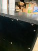 Benjara 6 Drawer Wooden Dresser with Embossed Textured Details, Dark Gray KBO235