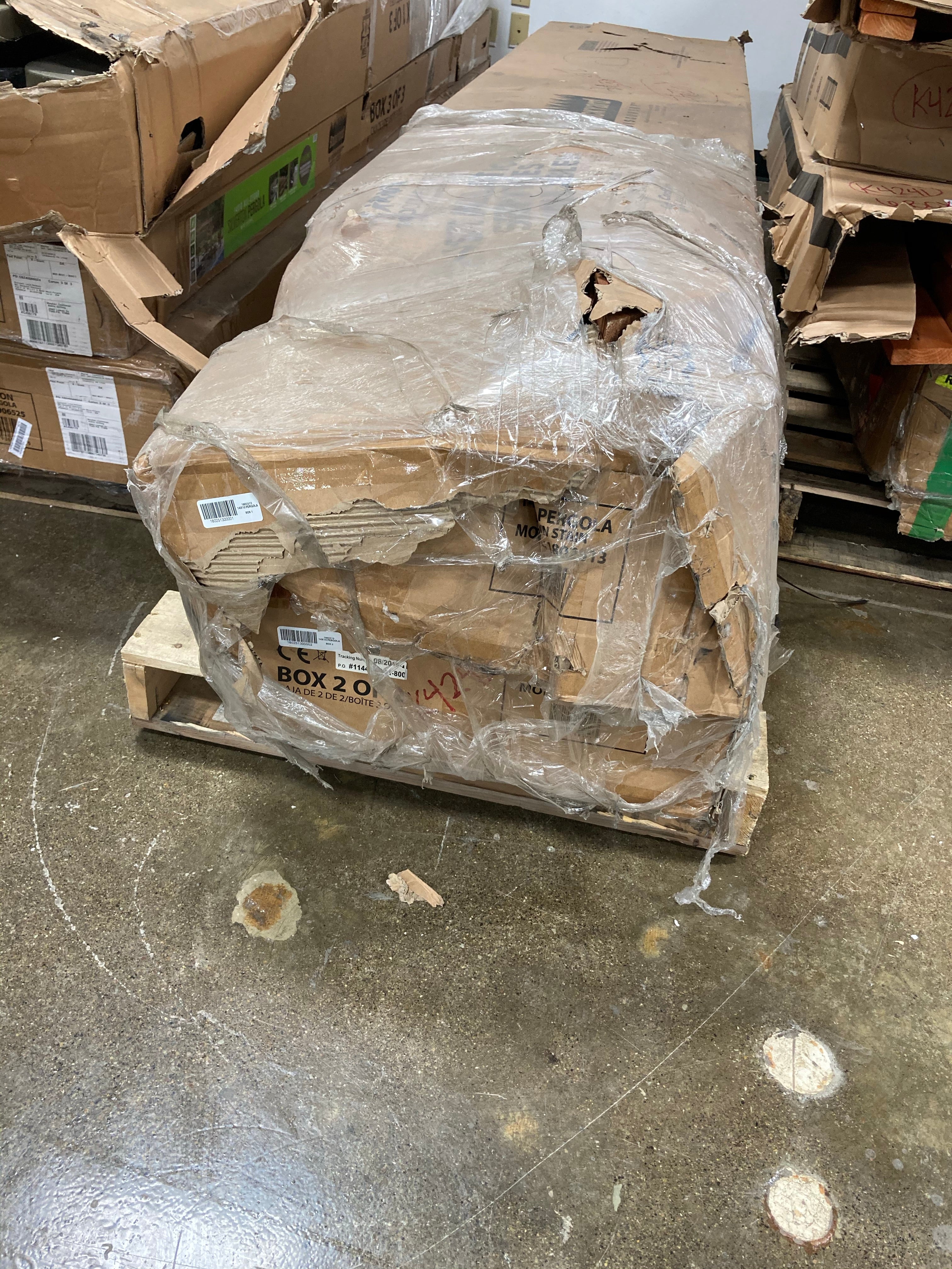 14' x 10' Pergola **AS IS** (#K4242 - 2 BOXES)