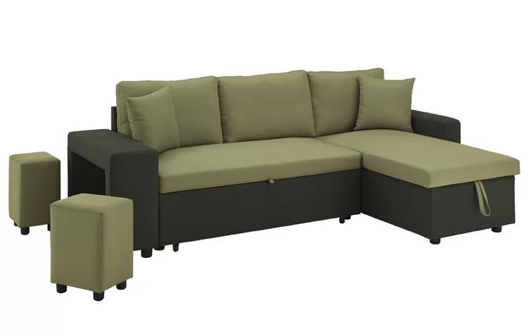 Niwot 92.5" Reversible Sleeper Sofa & Chaise CG1931 (2 Boxes)