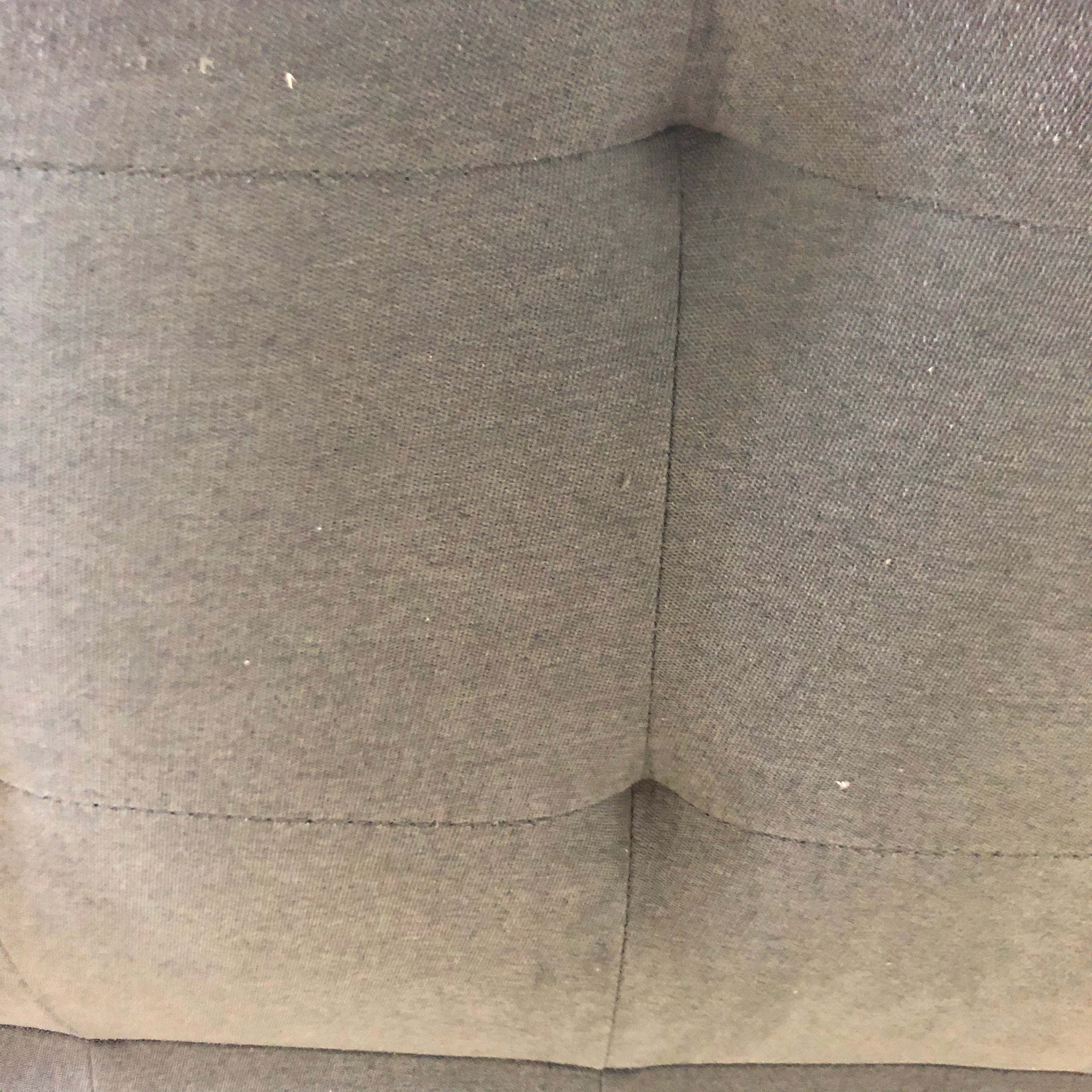 90" Gray Convertible Square Arm Sofa CG663
