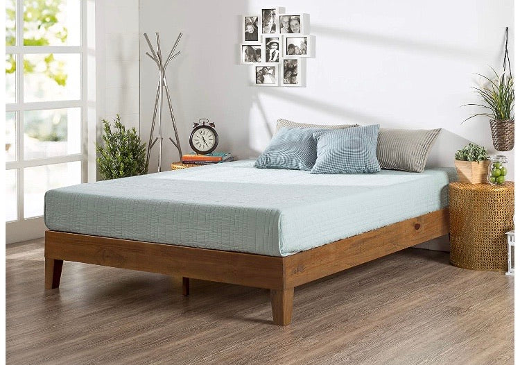 (Full) Zinus Alexia 12-Inch Deluxe Wood Platform Bed CG762