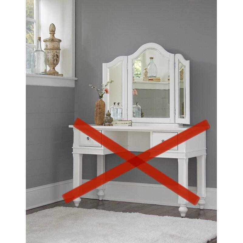 *As Is* Nickelsville Vanity Mirror (Mirror ONLY) VB476