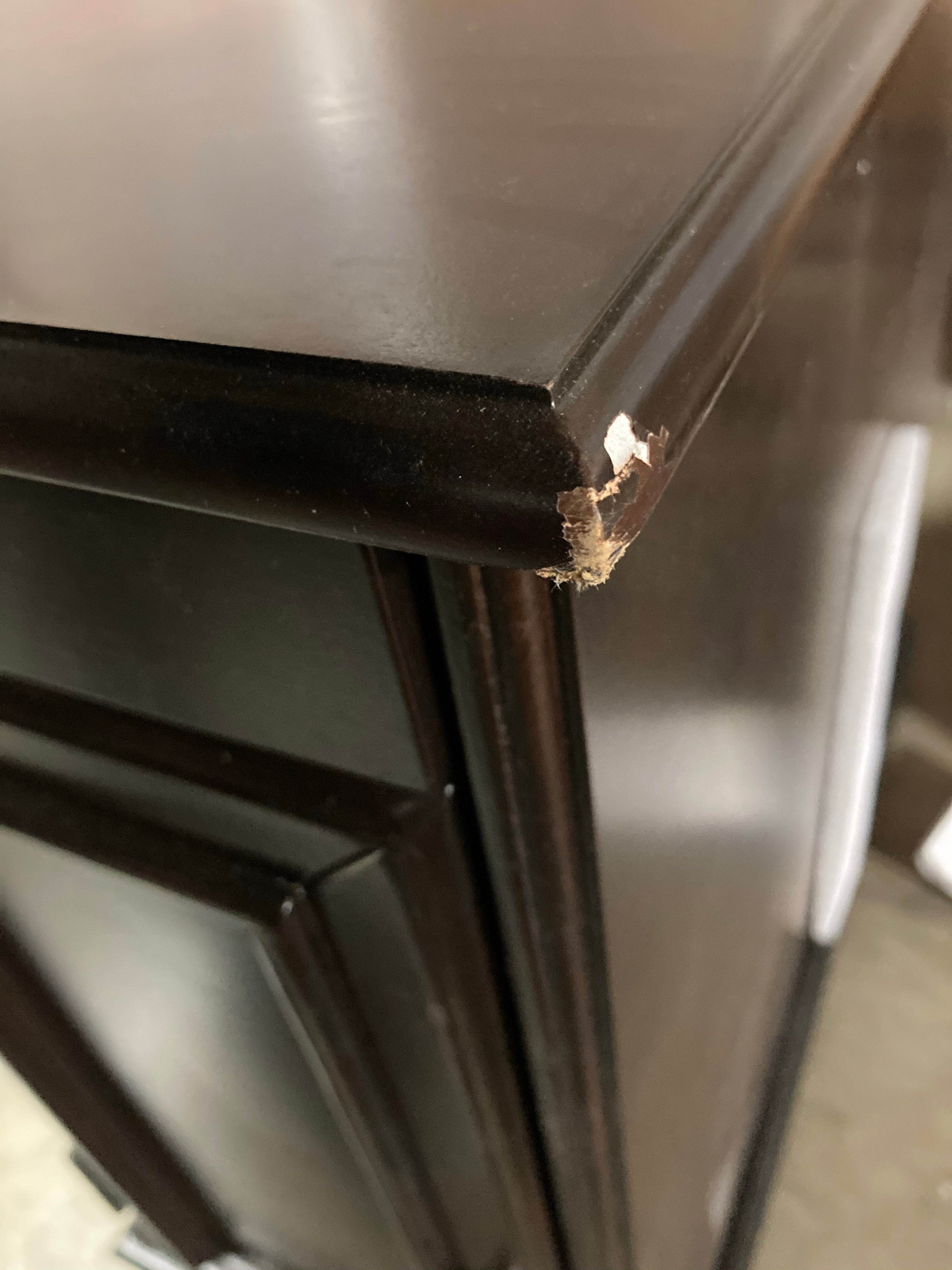 Kipling End Table with Storage and USB Outlets, Cherry **AS IS** (#K6317)