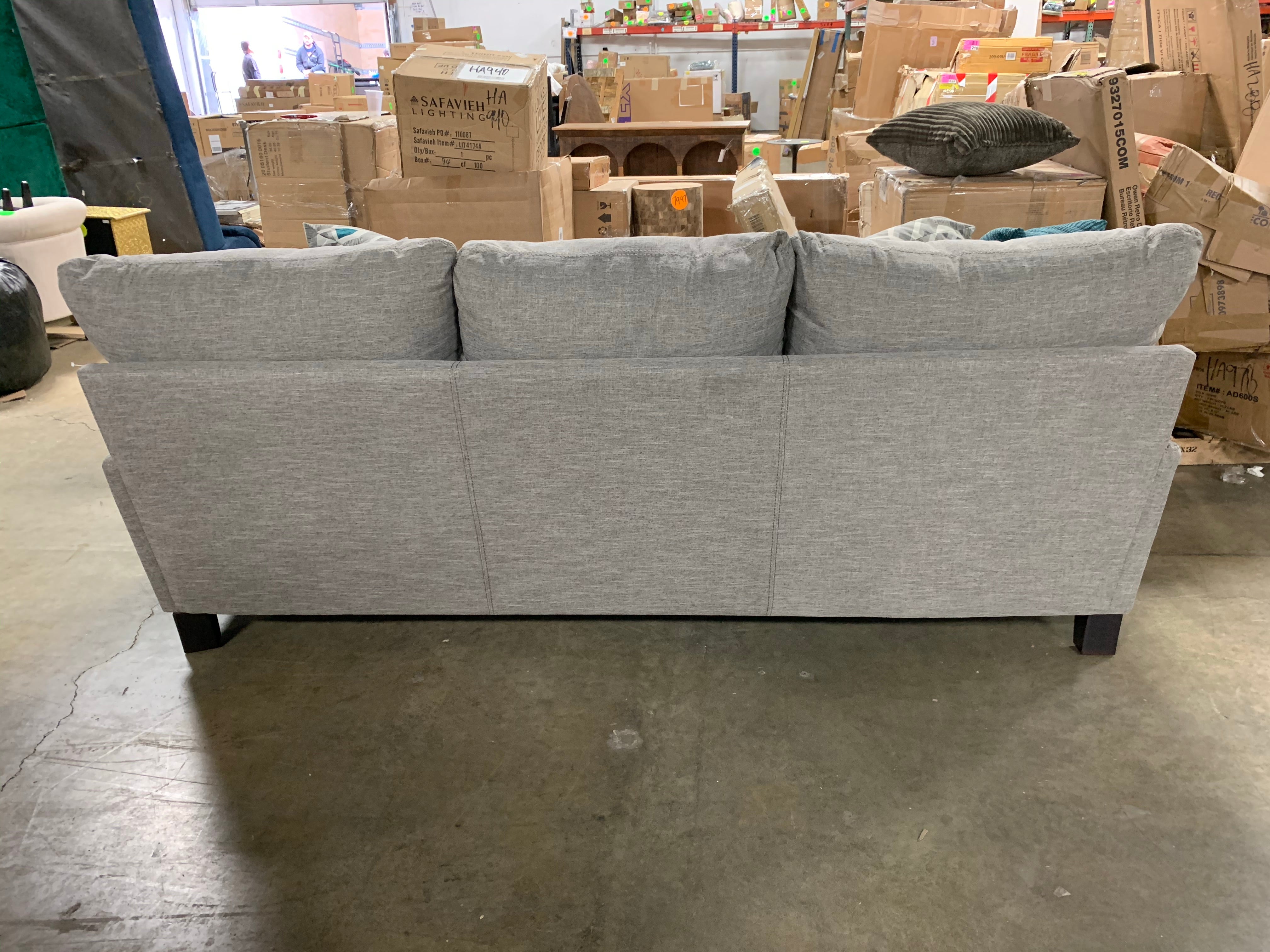 Rosalie 88" Recessed Arm Sofa