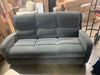Louis 72.5 in. Grey Velvet 3-Seater Lawson Reclining Sofa