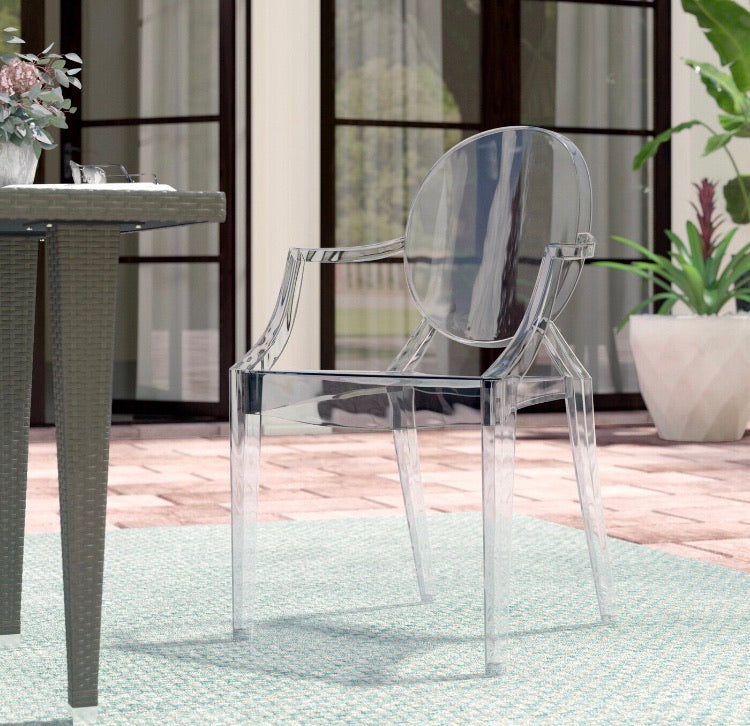 (Set of 2) Lorne Clear Armchairs CG1013