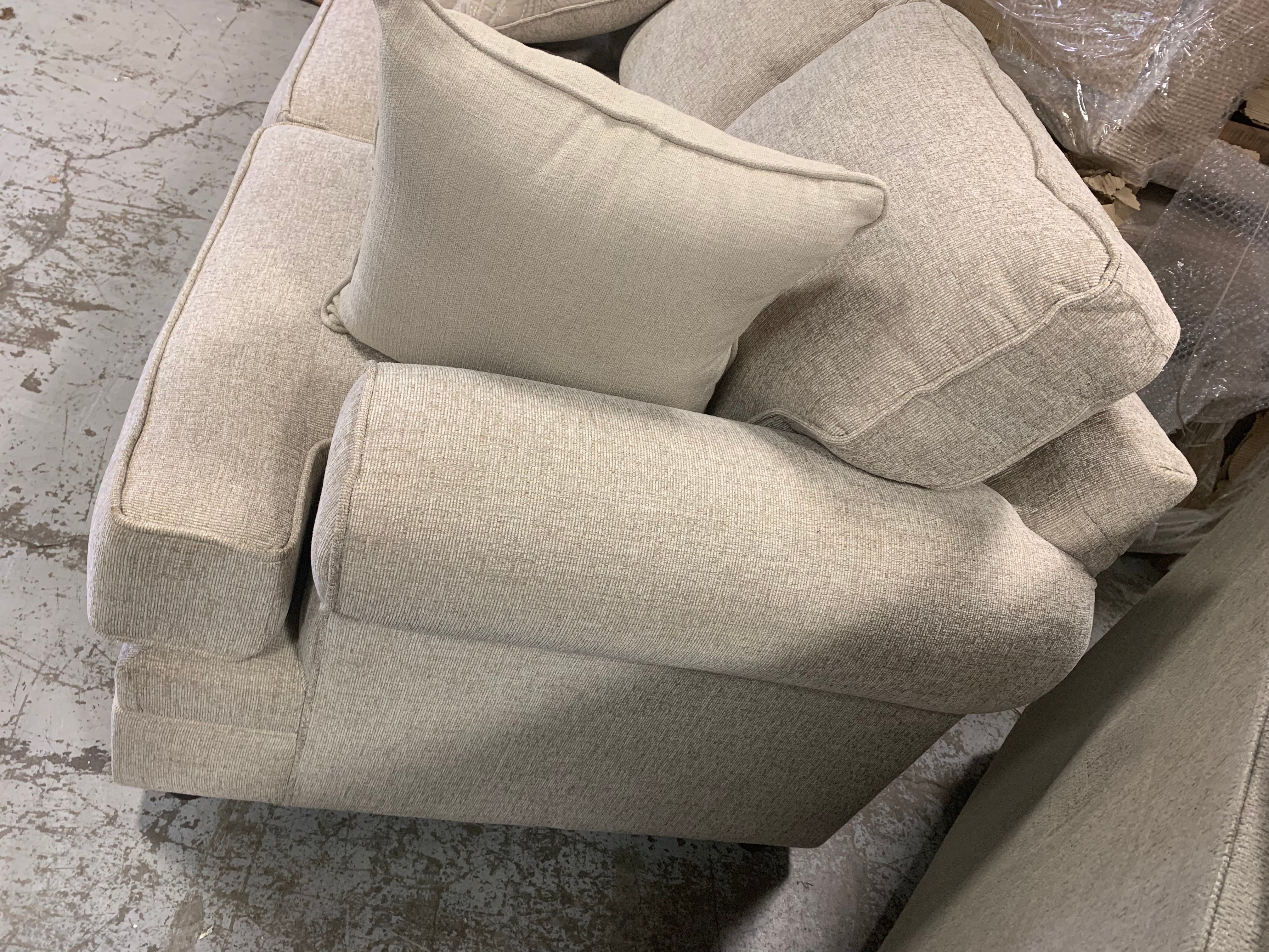 Right Hand Facing Sofa Upholstery: Beige