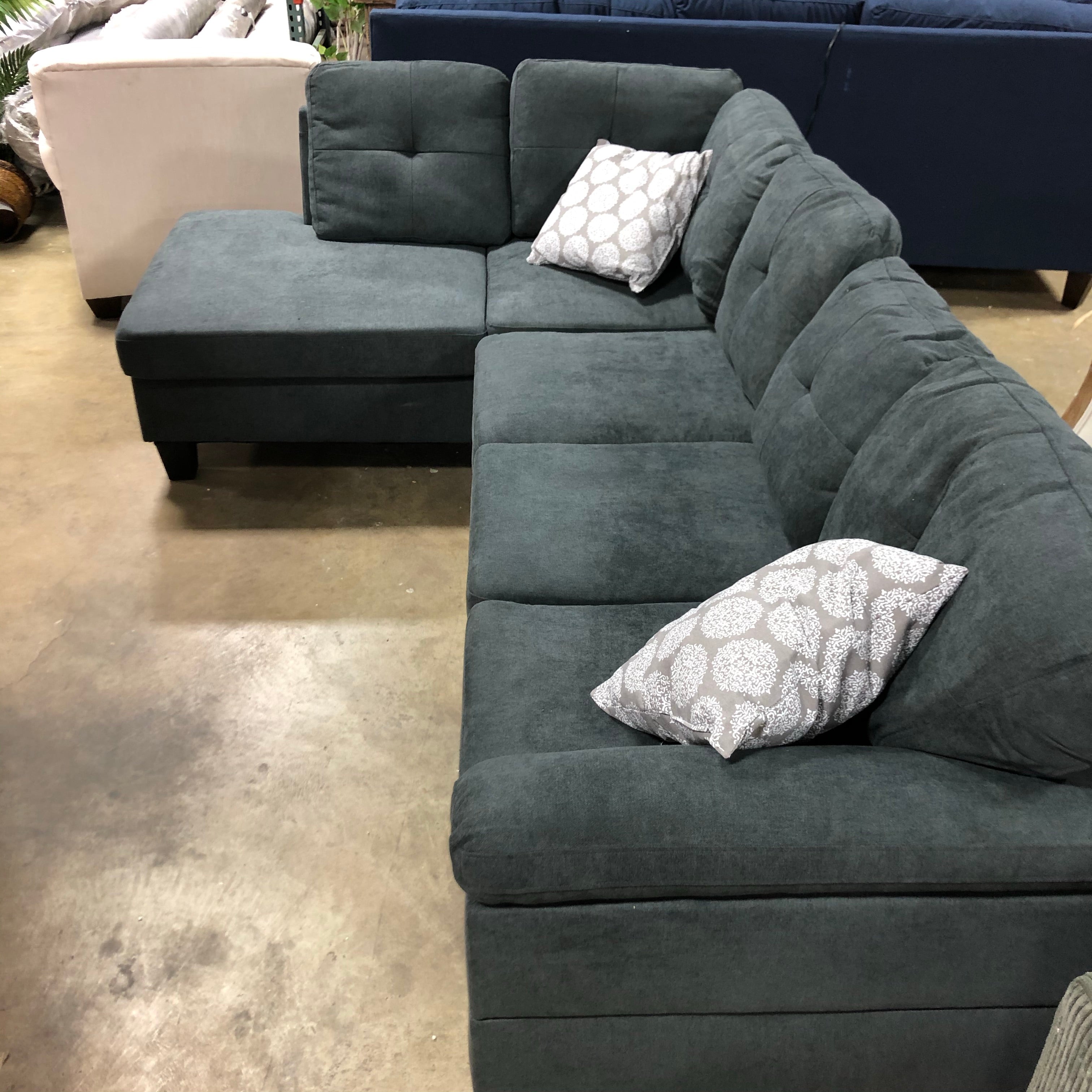 Abellas-Bauzo 100" Left Hand Facing Sectional