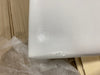 **As Is** White Tufted Headboard with Footboard - Full  #SA673