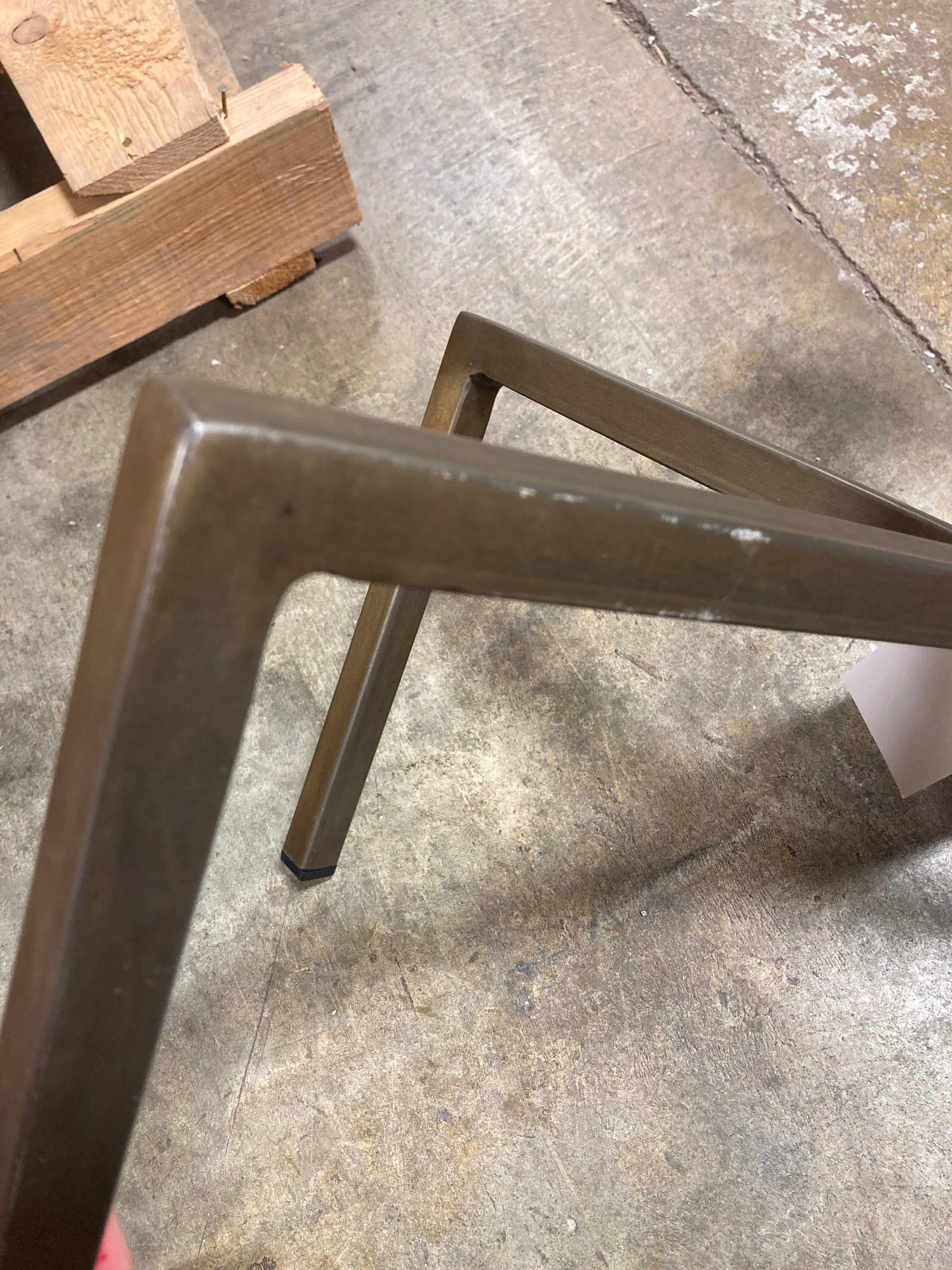 Bhavin Marble Top Pedestal End Table pc443