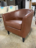 31.5'' Wide Barrel Chair, in Camel