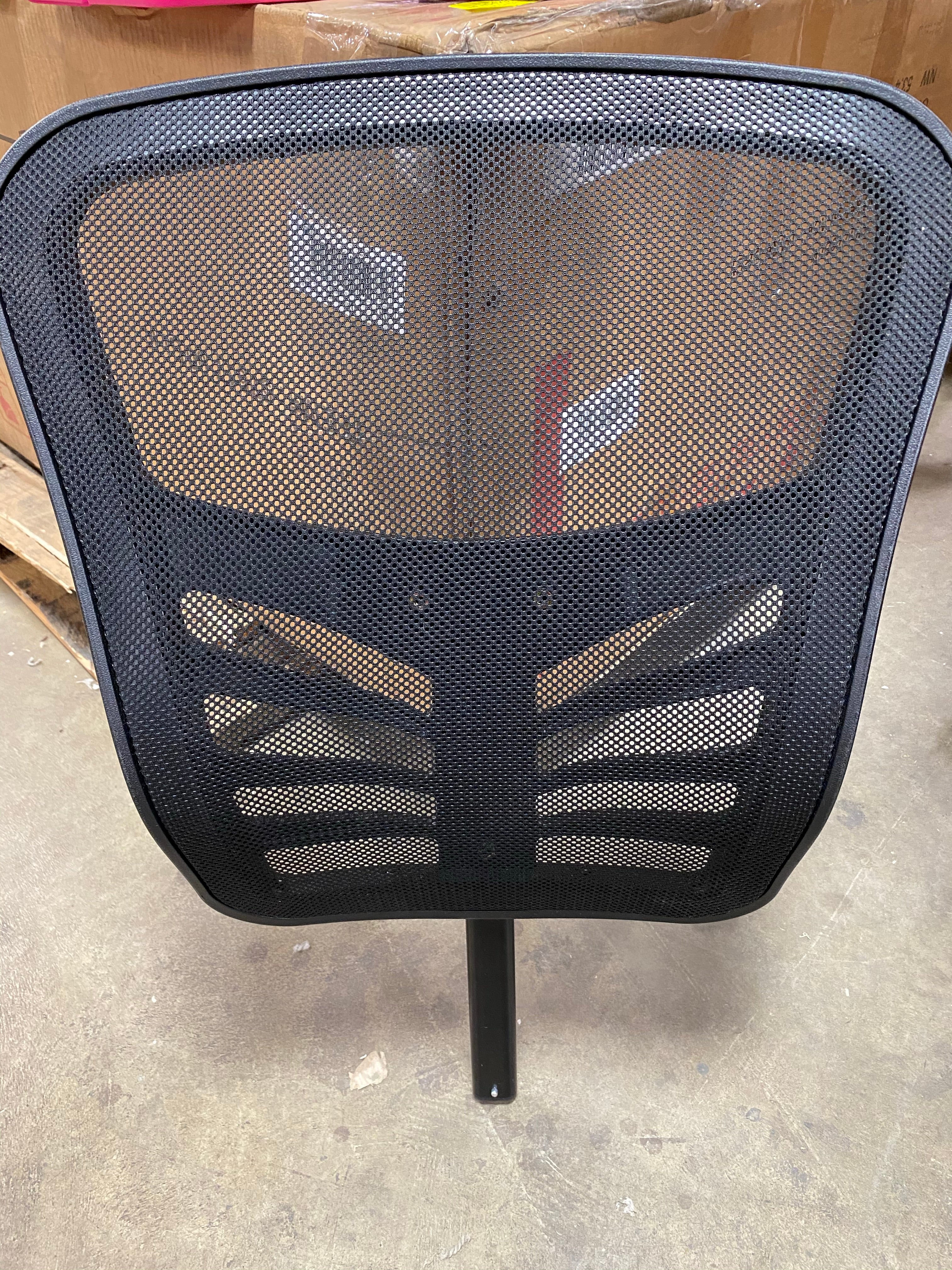 Black Billups Mesh Ergonomic Chair  #SA596