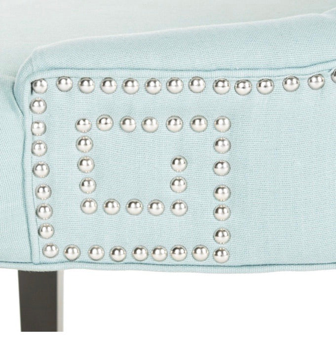 (Set of 2) Gretchen Side Chairs, Light Blue CG224