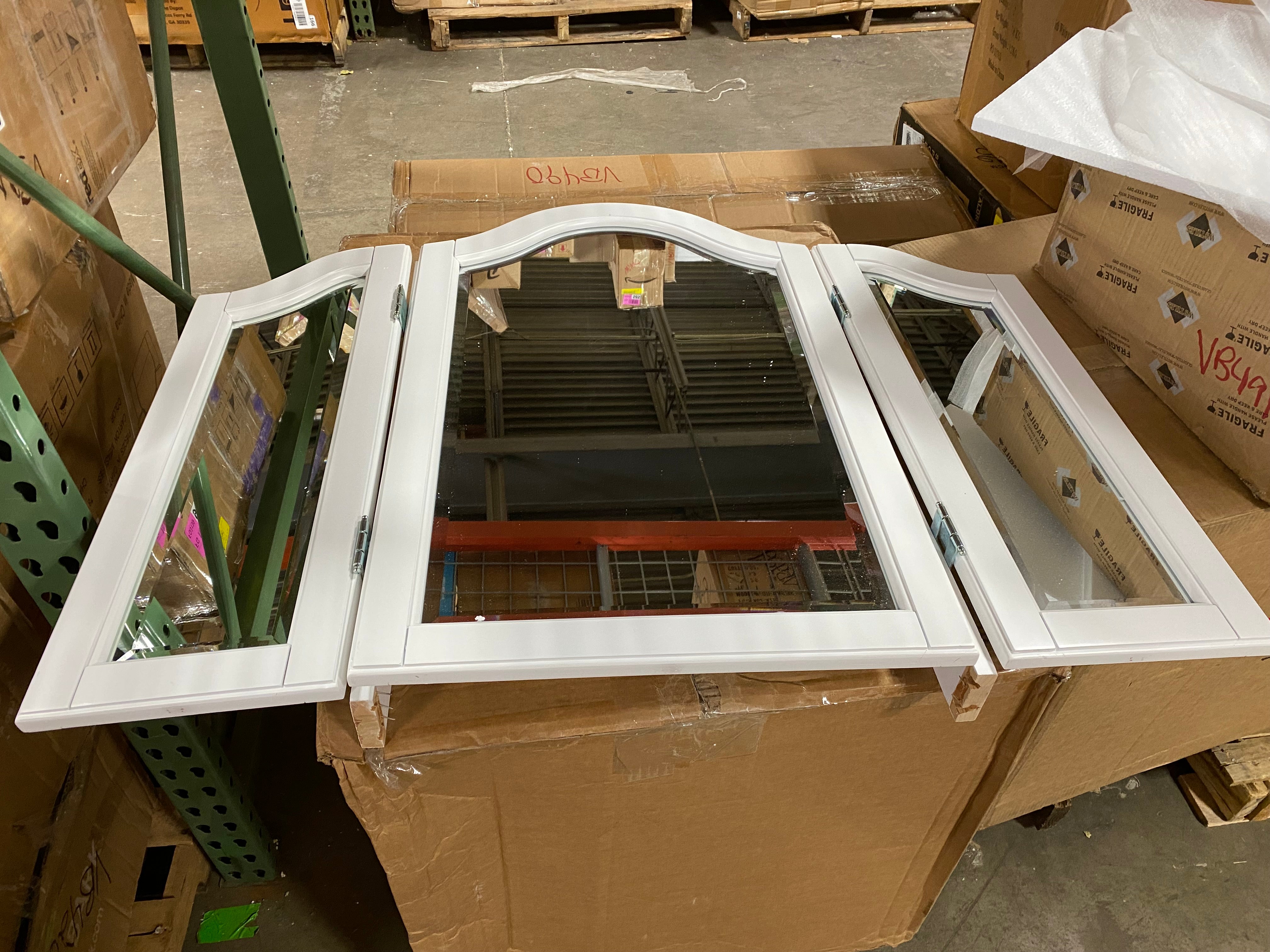 *As Is* Nickelsville Vanity Mirror (Mirror ONLY) VB476