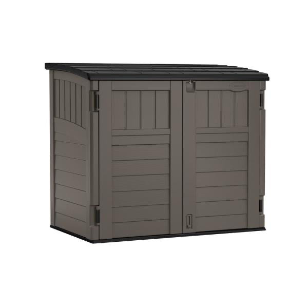 2 ft. 8 in. x 4 ft. 5 in. x 3 ft. 9.5 in. Resin Horizontal Storage Shed (#K5667)