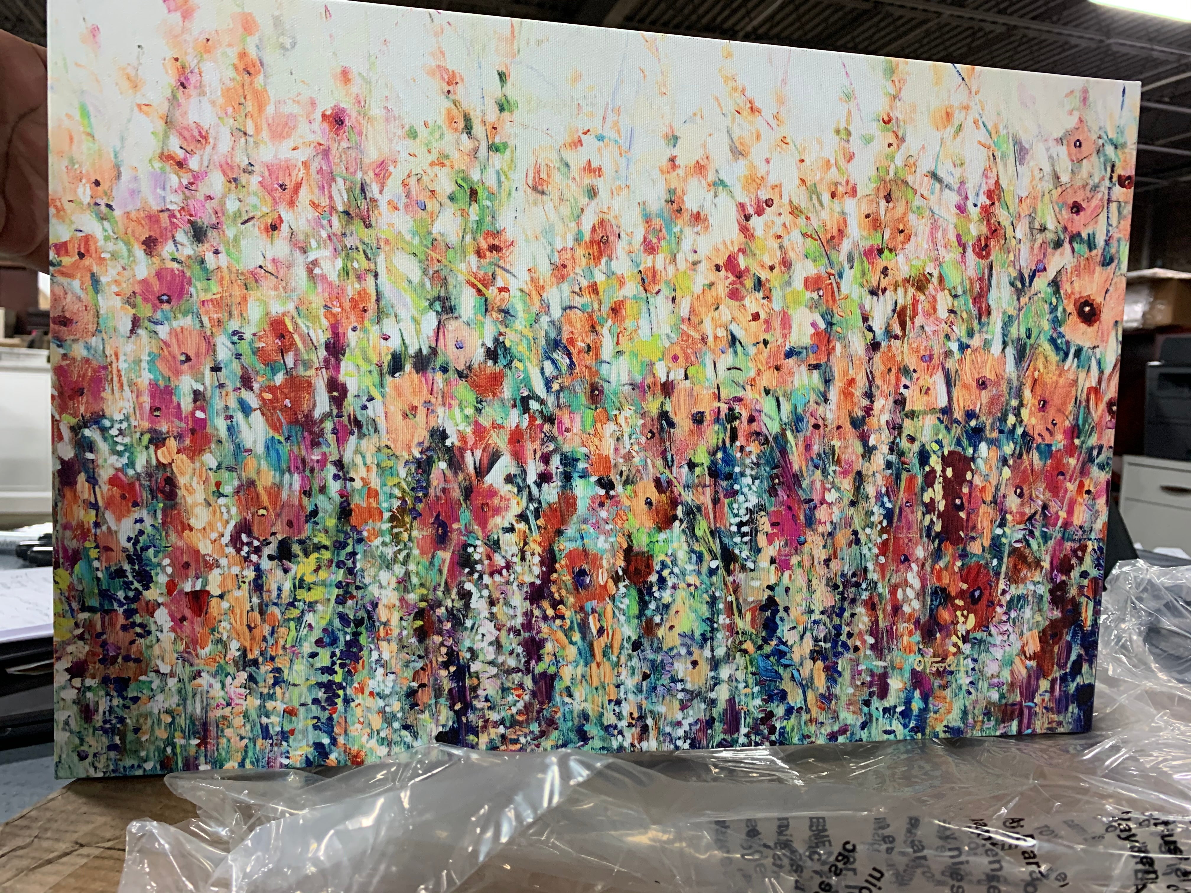 'Flourish of Spring' - Painting on Canvas #LX2018