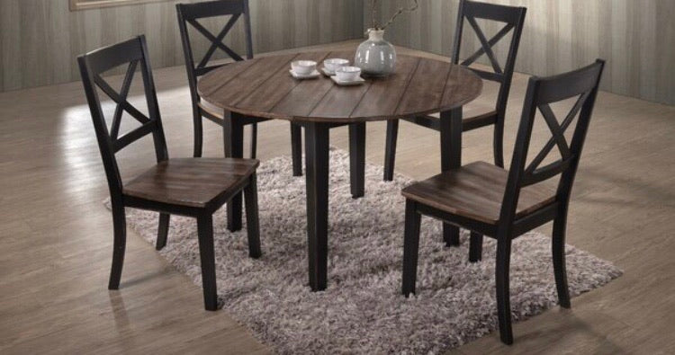 Black Altamirano Solid Wood Dining Chair (Set of 2) CG1322