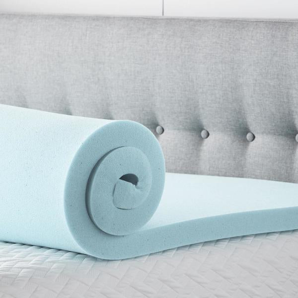 2 Inch Gel and  Aloe Infused Memory Foam Topper - King CL934