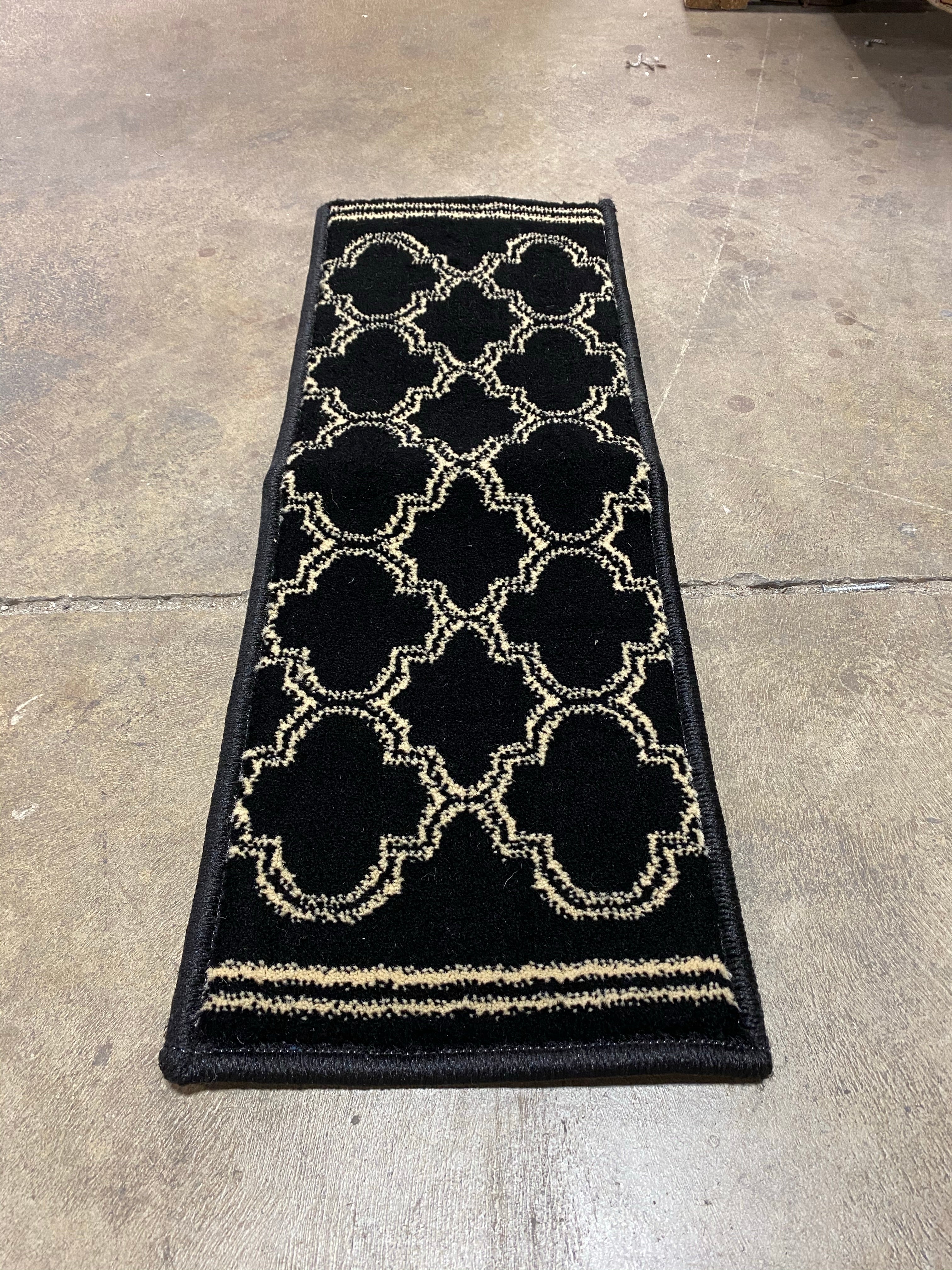 Black/Brown Ryley Stair Tread (Set of 2)  #SA579
