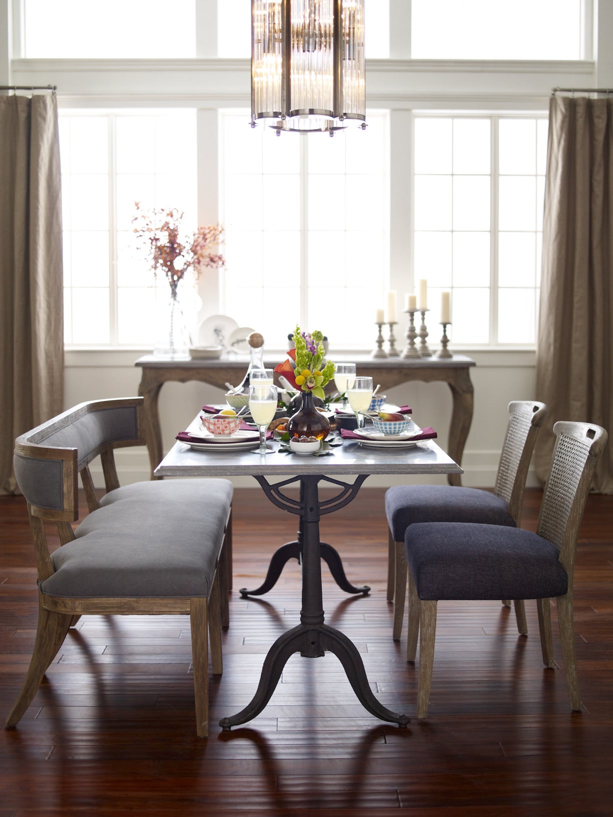 Parisian Dining Table Top Bluestone