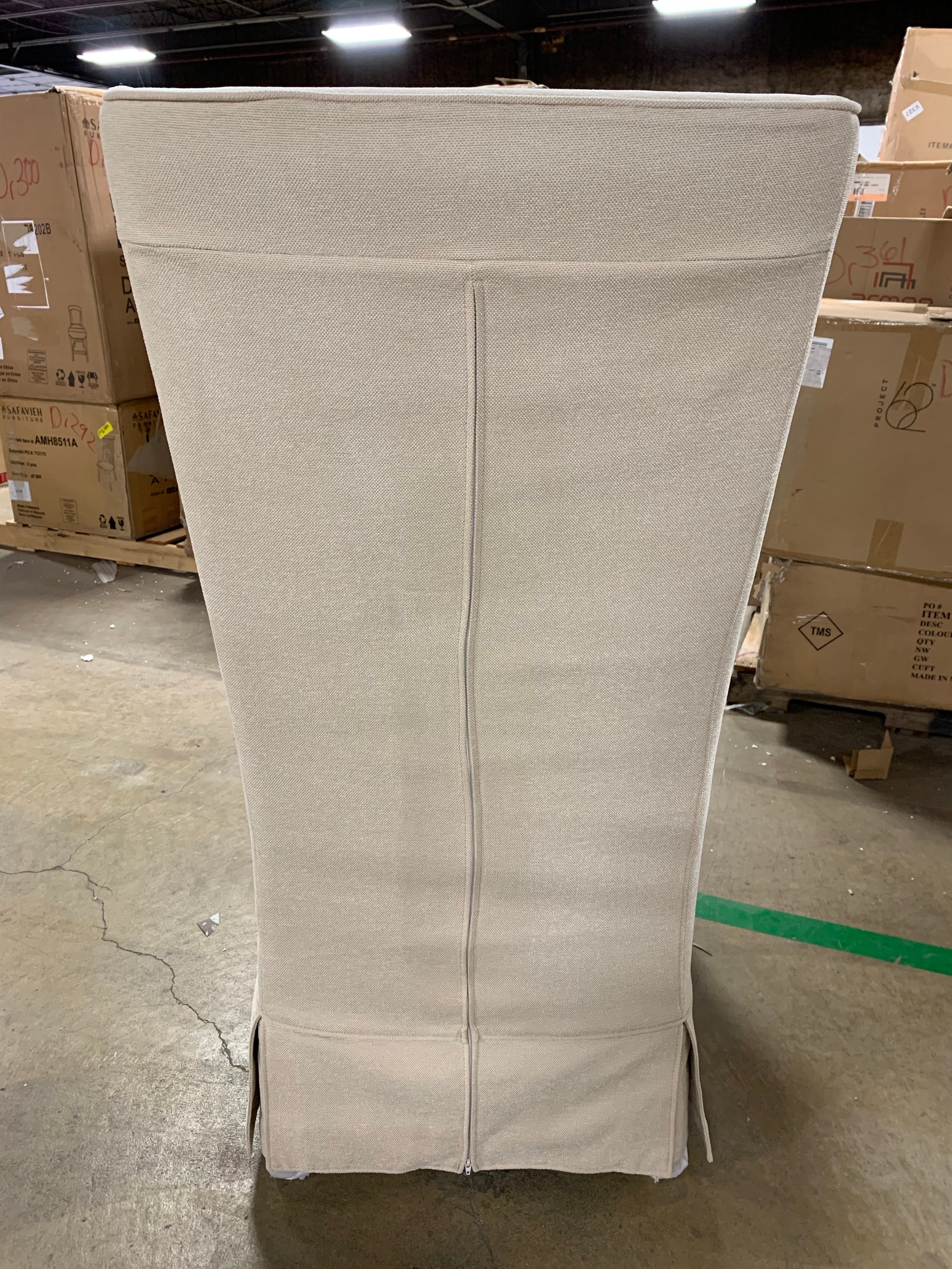 Becall 20'' H Linen Chair