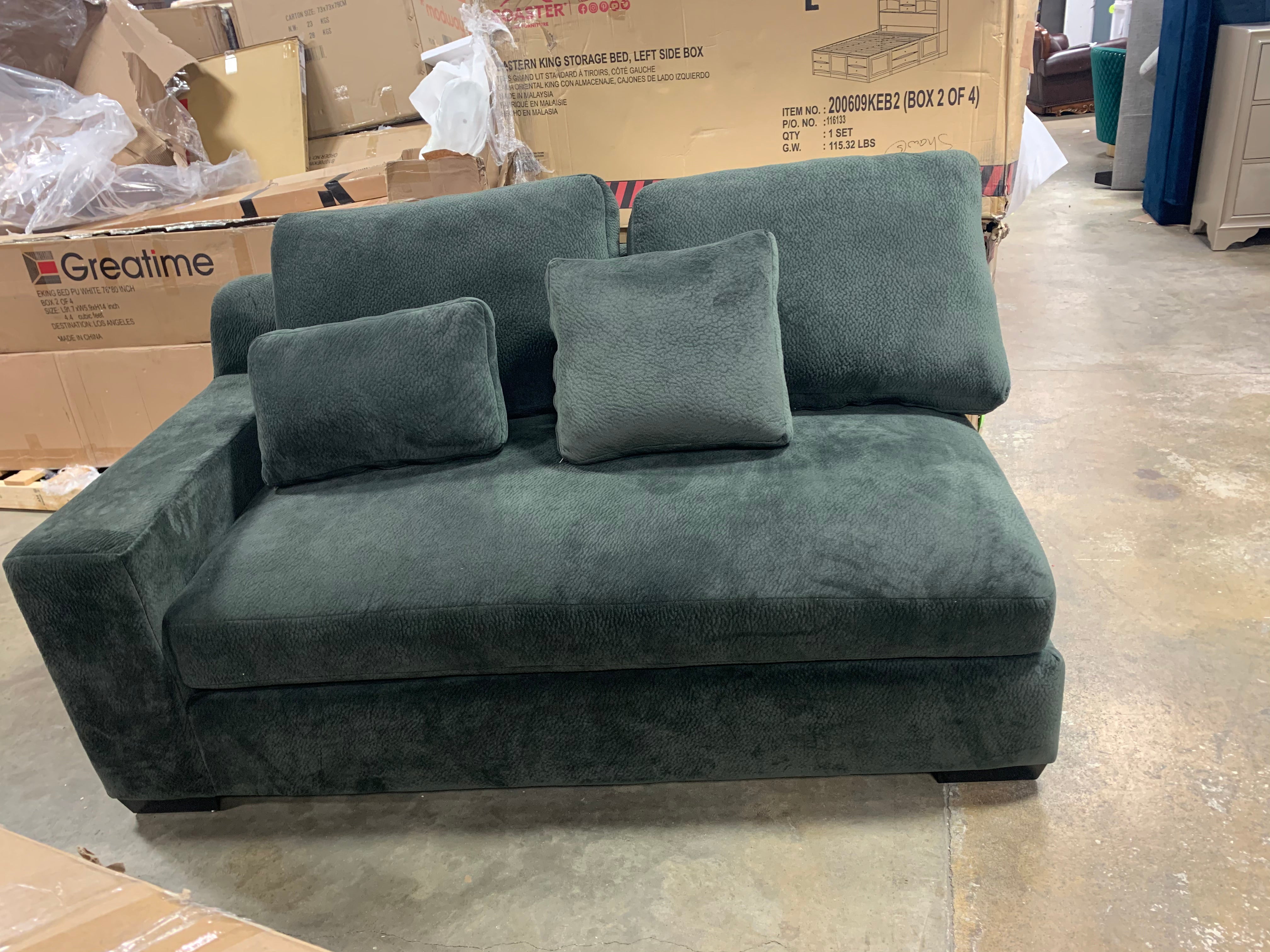 Billie Jean Loveseat Sectional Piece